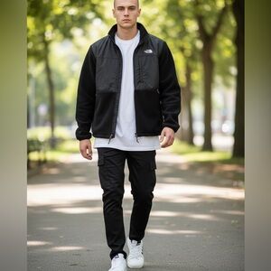 The North Face Denali Jacket Men's XL Back Fleece Full Zip Vented Polartec